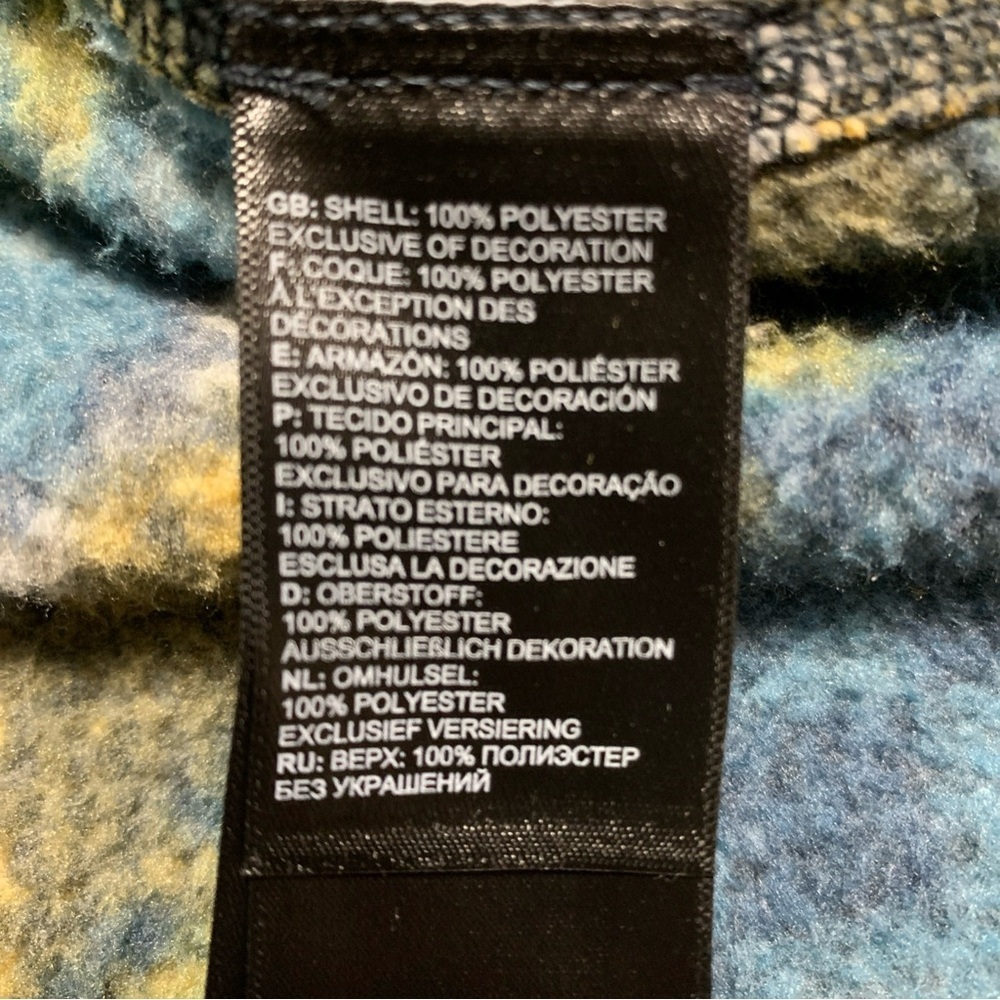 The North Face Men's 1/2 Zip Fair Isle Pullover Jacket SZ M Aztec Print - Picture 8 of 14